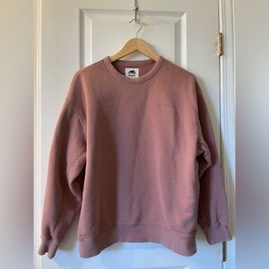 Roots Crew Sweatshirt in Burnt Rose